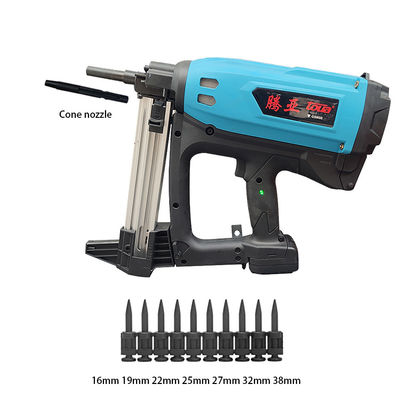 Maximale nagellengte van 1 1/2 IN 2024 GSN50 Nailless Nailer voor beton- en houten gebouwen