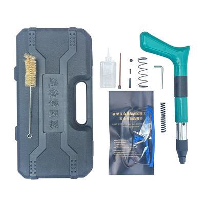 Blauw Draagbaar Staal Drukdraadloos Hand Nagelpistool voor Plafond Nagel Type Cement Wand