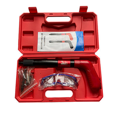 Compact rood plafondpistool voor gemakkelijke en snelle plafondinstallatie