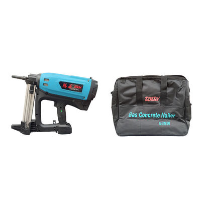 Krachtige Gas Nail Gun GSN50 Blauw Zwart Ontwerp voor Beton en Drive Pins