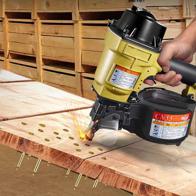 Luchtgereedschap Houten verpakking CN55 CN70 CN80 CN90 CN100 Spiraal spijkerpistool voor pneumatische kracht
