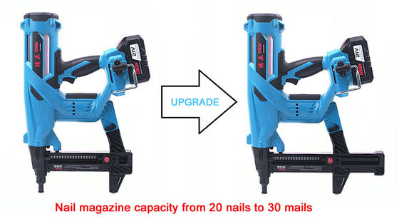 Industriële 21V 4000mAh Ni-MH-batterij Elektrisch stalen spijkerpistool met draadloos ontwerp