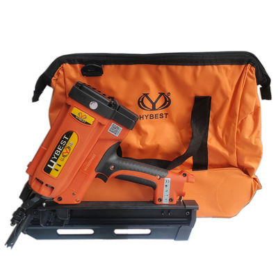 Grote capaciteit Oranje gas aangedreven framing nagelpistool voor de bouw en decoratie