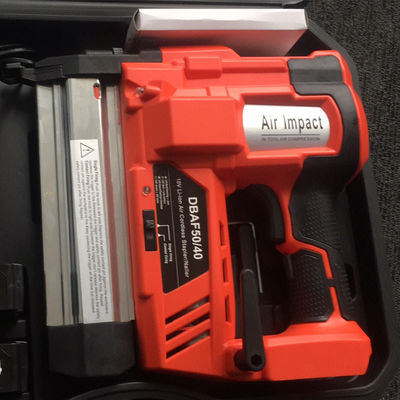 Industriële 18V Li-ion batterij draadloze Nailer Stapler 2 in 1 Customized Support