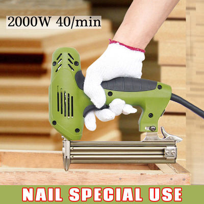 2000W elektrische gereedschappen elektrische stapler pistool stapel 10-30mm 1,6 kg 2 in 1 framing tacker