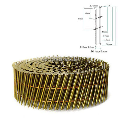 Industriële kwaliteit pallet spoel nagels voor pallet maken en verpakking prestaties HPCN55