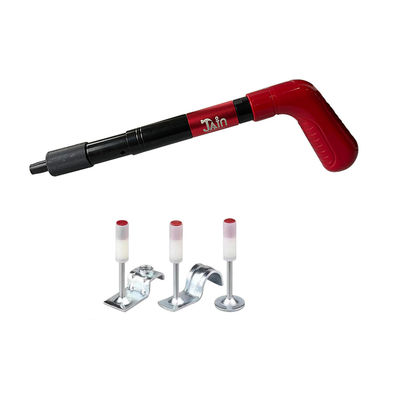 Rood Mini Plafond Nailer Draagbare Hand Nailer voor DIY Grade Bevestigen Tool Kleine ruimtes