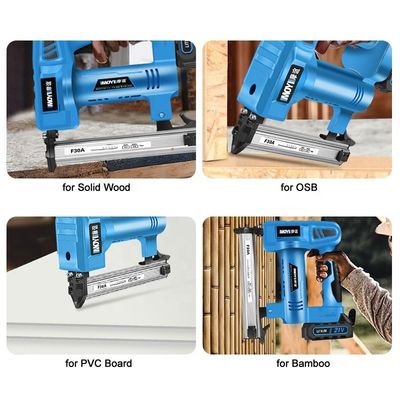 Gemakkelijk opladen 21V batterij Brad Nailer voor houtbewerking en bekleding