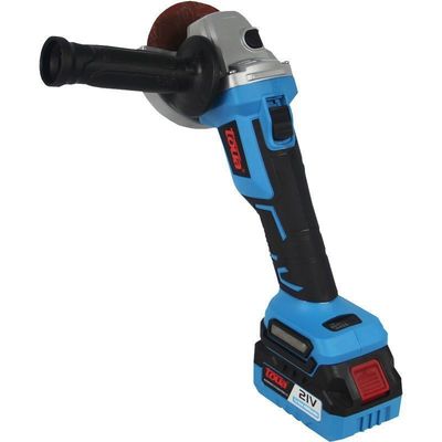 Maximale motorsnelheid 8500 tpm Oplaadbare 21V borstelloze hoekfreesmachine voor snijden en polijsten