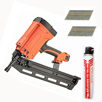 Gepersonaliseerde ondersteuning 21 graden gas framing Nailer voor industriële efficiëntie en prestaties