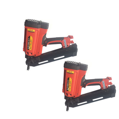Industriële 34 graden gas aangedreven hout framing Nailer 378 * 374 * 110mm