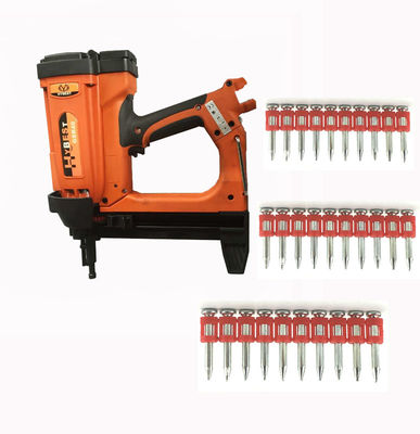 4000 spijkers per lading Batterij Levensduur Gasgereedschap Beton Steel Nail Gun met 455*388*110mm Grootte