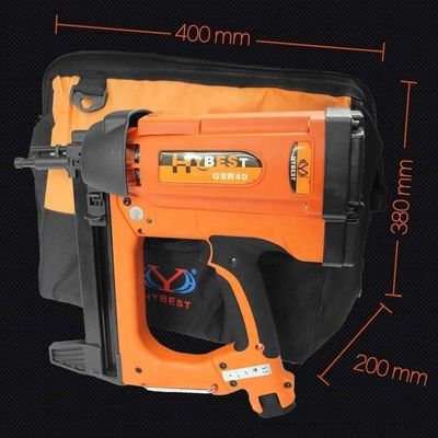 7.2V 2000mAh accu aangedreven draadloos gas betonnen nagelpistool met op maat gemaakte ondersteuning OEM