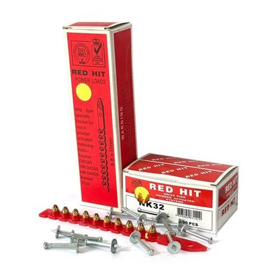 Beton Nail RED HIT 6.8*11 Krachtbelastingen en NK32 aandrijflijnen met platte kop