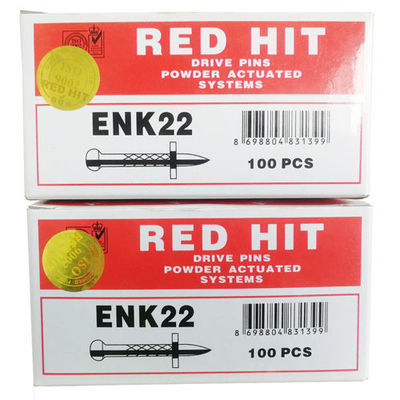 12 mm stalen wasmachine ENK22 Knurled Drive Pin GB-standaard voor industriële toepassingen