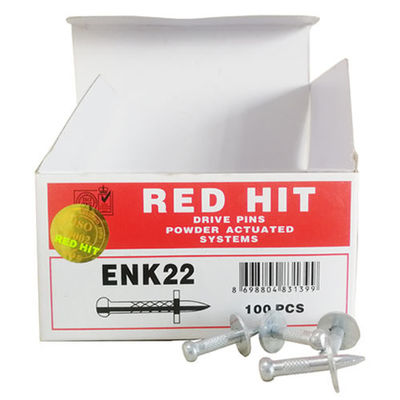 12 mm stalen wasmachine ENK22 Knurled Drive Pin GB-standaard voor industriële toepassingen