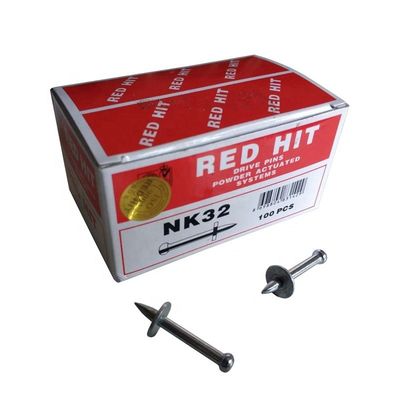 3.7mm Shake Dia. Metalen wasser Dia. 12mm Beton schietnagel cartridge voor Nagelpistool