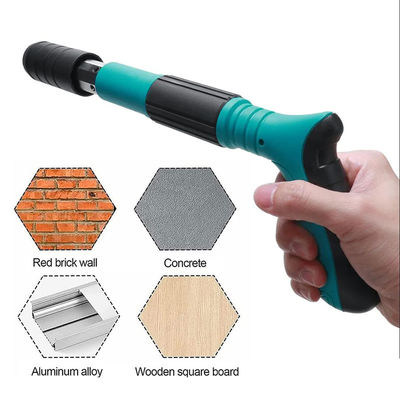 33 cm Blauw Mini Nagelpistool Laag geluidstaal voor Cementwand Home Decoration Industrial