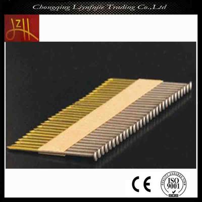 Zilverwit zink gecoate framing gecollecteerde strip nagels voor draad gauge in bulk 2.87-3.3mm