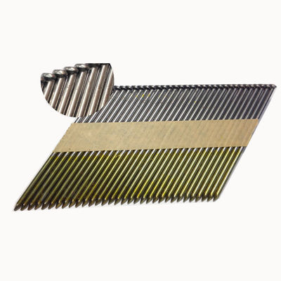 2.87-3.3mm Hoofddiachter 21 hoekige strook Plastic Collated Nails met GB Standard
