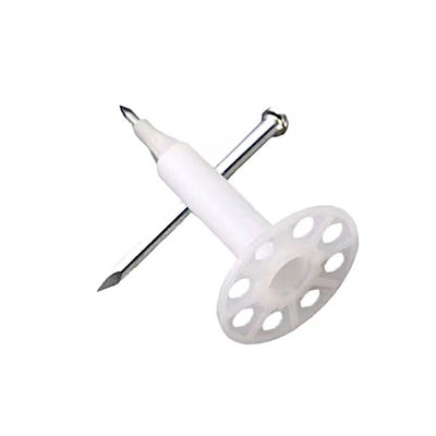 Plastic Frame Betonnen spijkers met isolatie en zinkplatering 7,6 mm hoofddiameter