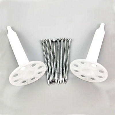 Plastic Frame Betonnen spijkers met isolatie en zinkplatering 7,6 mm hoofddiameter