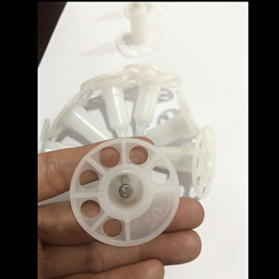 Plastic Frame Betonnen spijkers met isolatie en zinkplatering 7,6 mm hoofddiameter