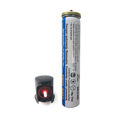 1200 schoten propaan butane 165 mm brandstofcel gas aerosol blikjes voor het inlijsten van Nailers