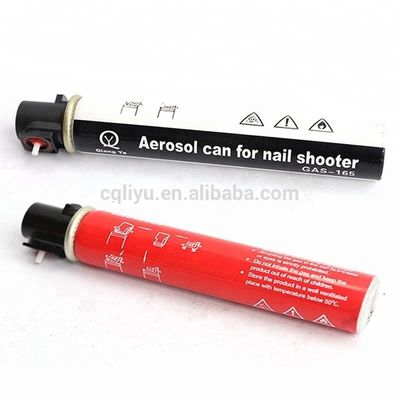 OEM aanvaard Nail Gun Gascilinder 165mm 154mm Brandstofcel voor Gas Nailer