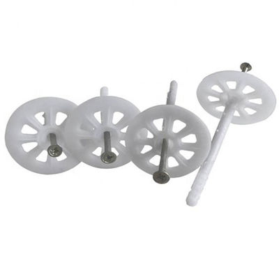 3.7 mm Sjangediameter Platkop Stalen isolatie spijkers voor isolatie muur installatie
