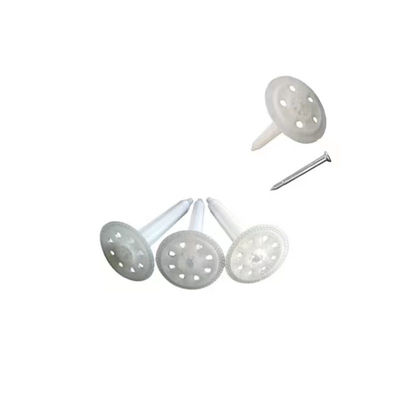 3.7 mm Sjangediameter Platkop Stalen isolatie spijkers voor isolatie muur installatie
