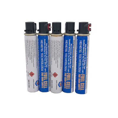 Nominale capaciteit 40 g/80 ml Gasbrandstofcel voor het inlijsten van spijkerpistolen Lengte/diameter 31,5/165 mm