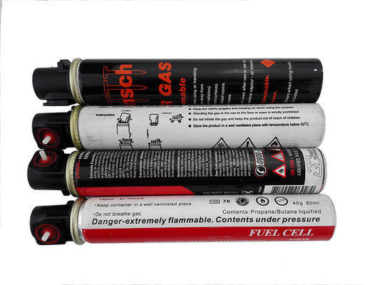 Langdurige prestaties 165 mm brandstofcel gecomprimeerde gascilinder met 1000 schoten