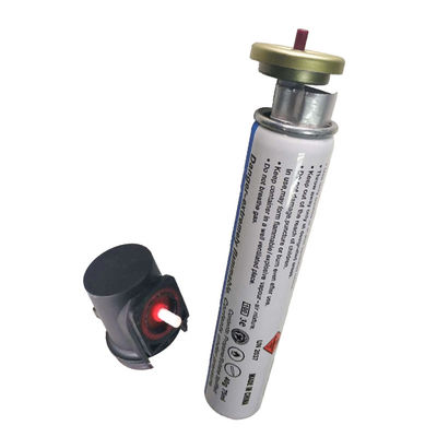 Op maat gemaakte propaan- en butanenbrandstofcelfles voor draadloos spijkerpistool 31.5 x 165 mm