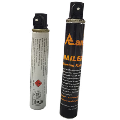 1000 Shots Qty Propane Nailer Gas Fuel Cell met 38g/75ml Capaciteit en Customized Design