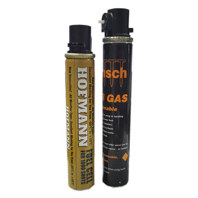 1000 Shots Qty Propane Nailer Gas Fuel Cell met 38g/75ml Capaciteit en Customized Design