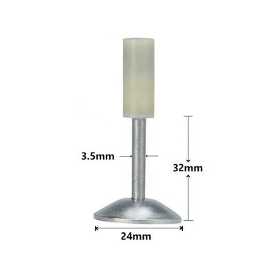 Geïntegreerde plafondbindingen Ronde wasmachine 32 mm plafondnagels voor veilige bevestiging