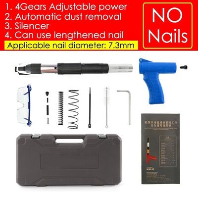 Geïntegreerde plafond spijkers Mini Gun Nailer voor 1in Nail Length Plumber Wall Fixer Tools