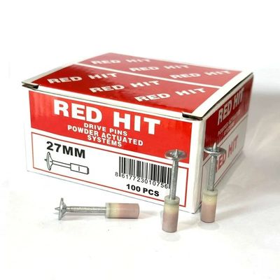 Smooth Shank 27mm Mini Nails 100pcs voor Fast Beton Wand Bevestiging Kabel Duct Fixing