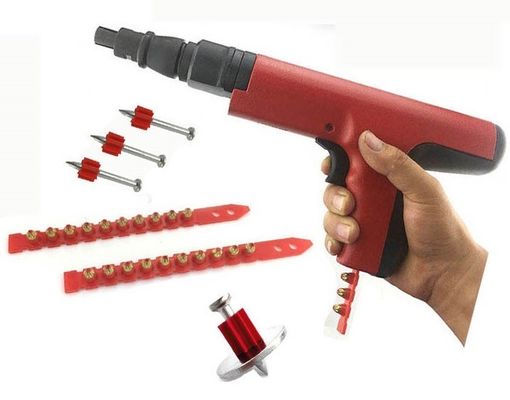 10-Shot Pin Nailer Bevestigingsinstrument 340mm Lengte 1in Min Nagellengte voor en bevestiging