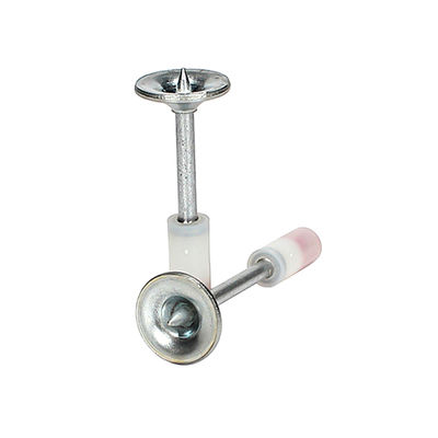 7.3mm Flat Head Round 27mm Mini Ceiling Clip voor geluidsreductie Plafondpistol Installatie
