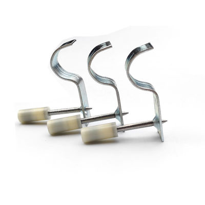 7.3mm Hoofddiaameter Plafondgereedschap Drive Pins Pipe Clamp Nails voor makkelijk maken en doe-het-zelf