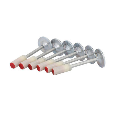 100 stuks pak ronde nagels voor mini plafond nagelpistool 7,3 mm hoofd diameter 27 mm brandnagel