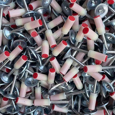 100 stuks pak ronde nagels voor mini plafond nagelpistool 7,3 mm hoofd diameter 27 mm brandnagel