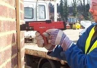 Professionele DX-450 poeder-aangedreven draadloos nagelpistool met handmatige krachtbron