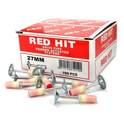 Metalen wasmachine Dia. 15.6mm 27mm Mini Plafondnagels voor snel betonnen muur bevestiging apparaat