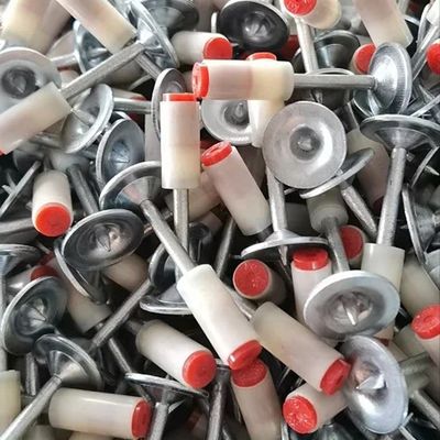 200PCS Pack 8mm hoofd ronde spijkers voor stalen platen en betonnen wand plafond bevestigingen