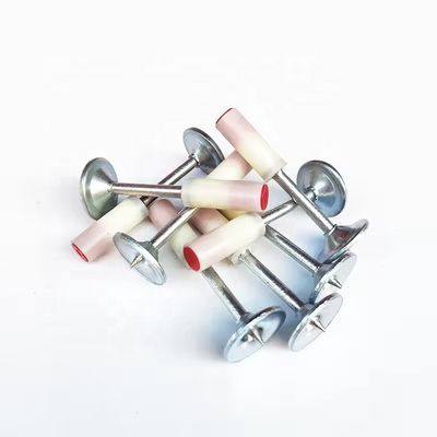 Glanzige schakel aandrijving pin plafond bevestigingsmiddelen voor beton en metaal mechanisch gegalvaniseerd