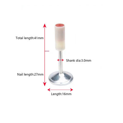 Drive Pin Decorative Nail Silencing Integrated Gun Nail Shooting met 7,3 mm hoofddiameter