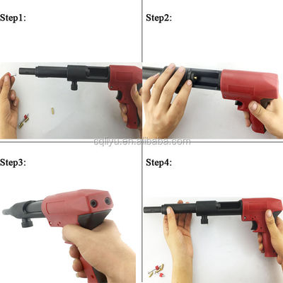 Lage snelheid Kaliber 22 S5 Power Load Cartridge Gun Drive Pin Nail Gun 307